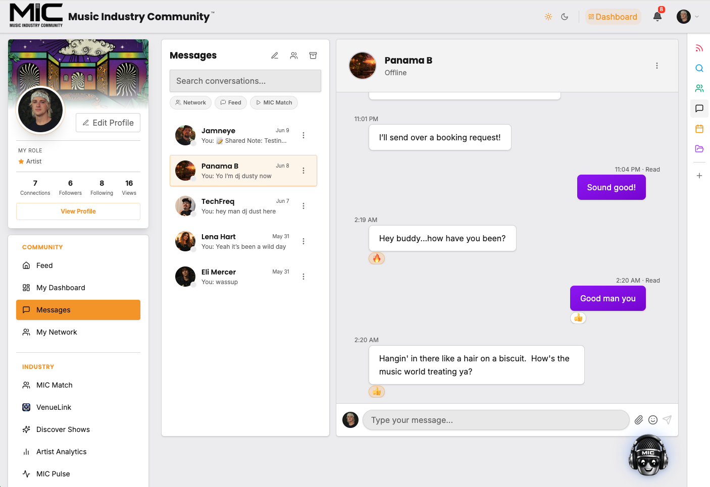 Direct Messaging